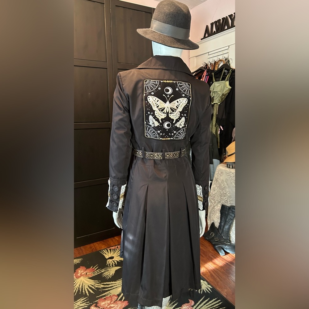 # 148 Handcrafted “mystical BUTTERFLY “ coat